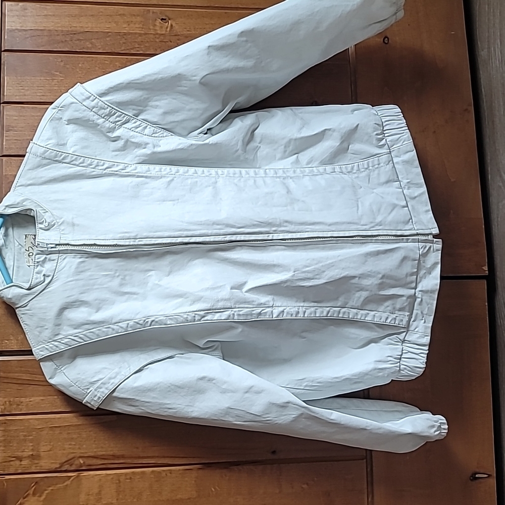 Genuine Leather White leather jacket